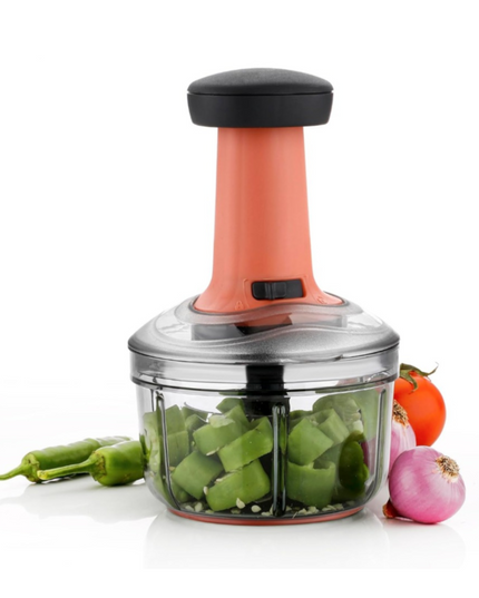 مفرمة يدوية بالضغط والدفع