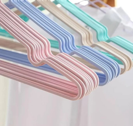 Clothes Hanger Metal 10 Pcs Set