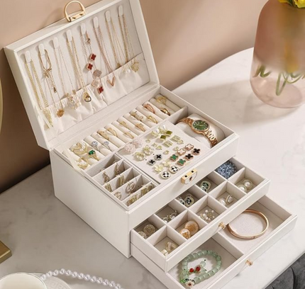 Jewelry Storage Box Three Layer
