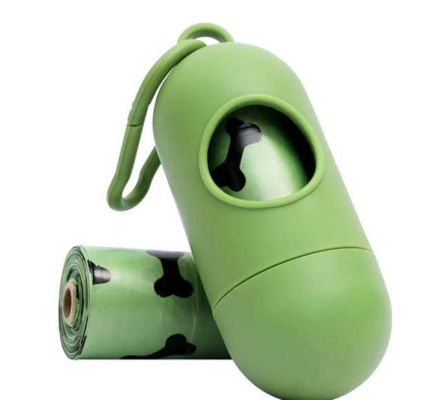 موزع حفاضات الأطفال المتسخة ونفايات الحيوانات الأليفة (قطعتان)