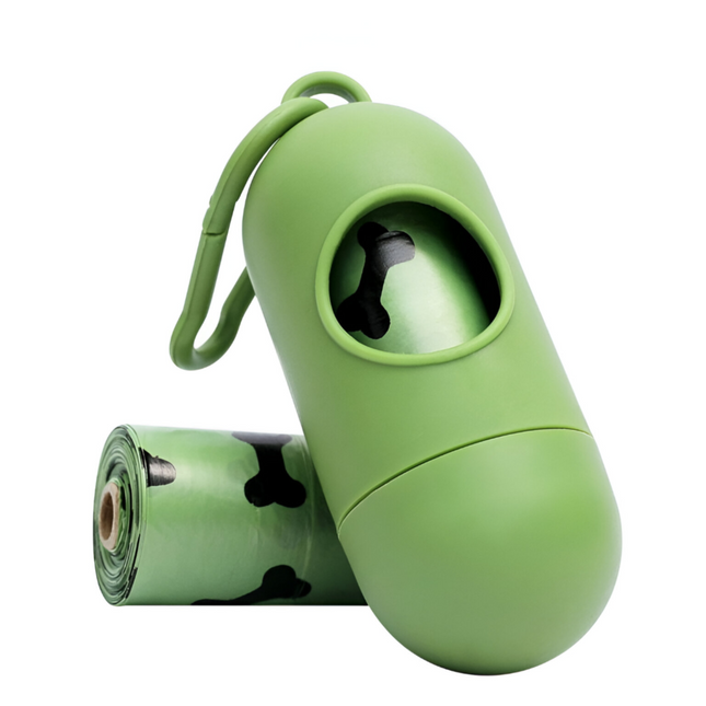 موزع حفاضات الأطفال المتسخة ونفايات الحيوانات الأليفة (قطعتان)