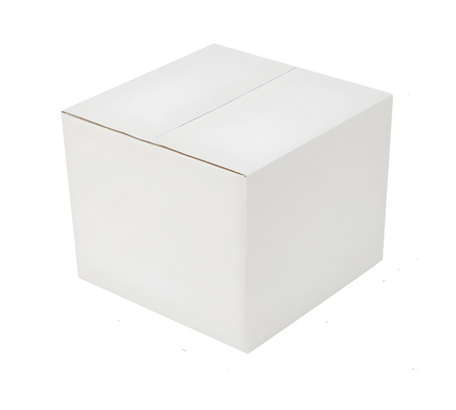 Cartone Box White Plane 40X35X35Cm