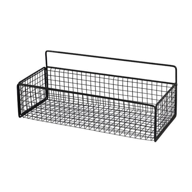 رف تخزين معدني معلق على الحائط، قطعة واحدة