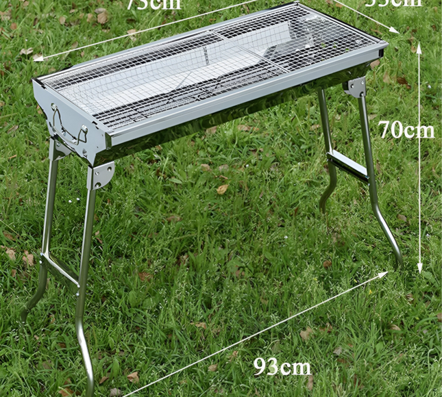 Folding Portable Stainless Steel Bbq Grill Tl-003