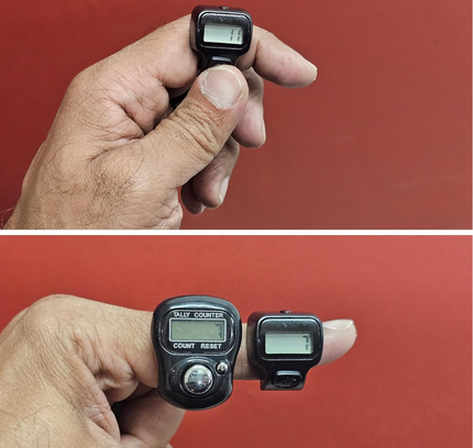 Jixin Finger Counter 3 Pcs Set No-8016