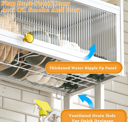 Kitchen Sink Rack With Door