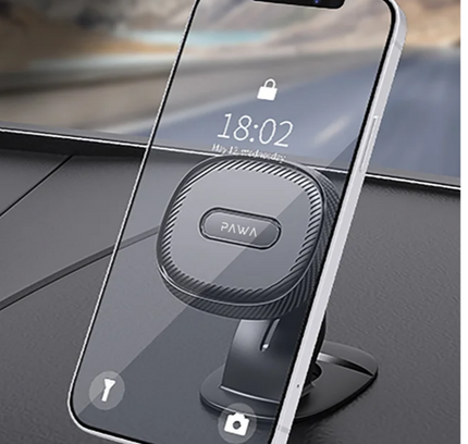 Magnetic 2 In 1 Car Mount Mobile Holder Six Rubidium