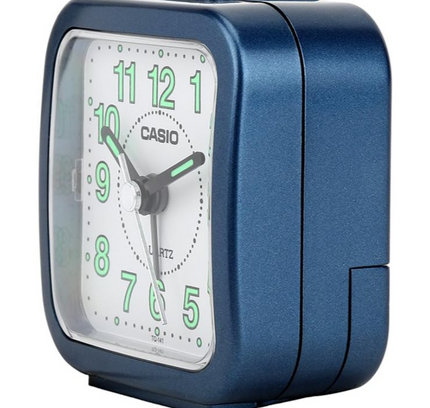 Casio Analog Table Clock Blue- Tq-141-2Df