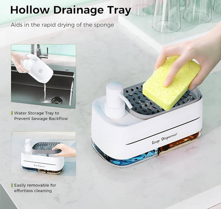 Dish & Hand Soap Dispenser