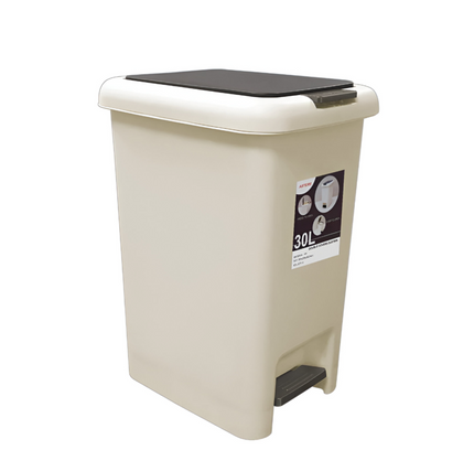 Plastic Trash Can Lid Press 30 Liter