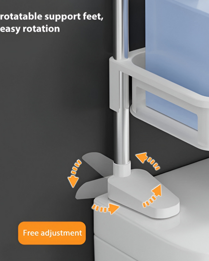 رف المرحاض ذو 3 طبقات
