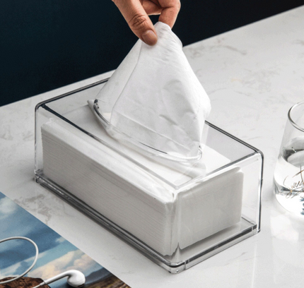 JIiham Acrylic Tissue Box