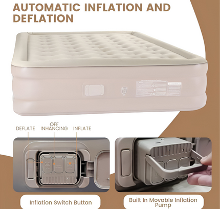 Inflatable Bed Automatic Double Size