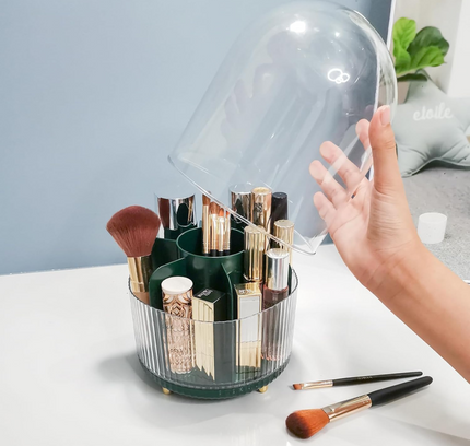 Makeup Brush Holder Oragnizer With Lid