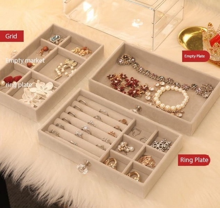 Multilayer Jewelry Organizer Box