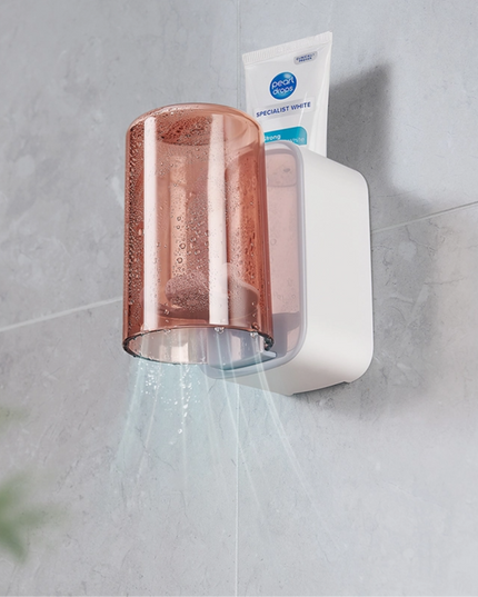 مجموعة حامل فرشاة الأسنان