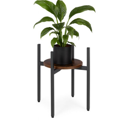 Plant Stand Flower Shelf Round Base