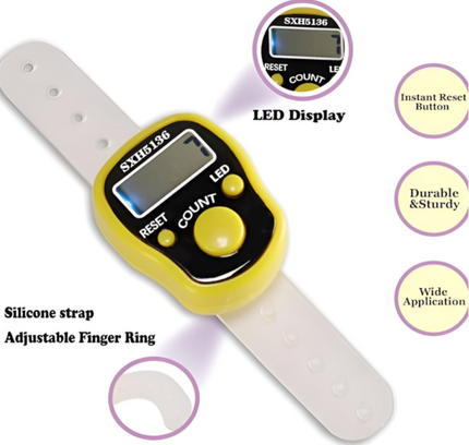 Finger Counter with Led Light