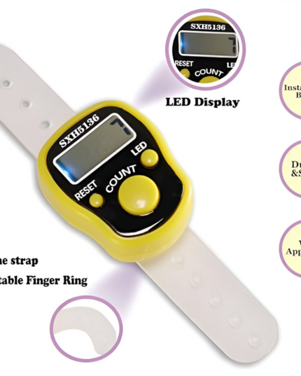 Finger Counter with Led Light