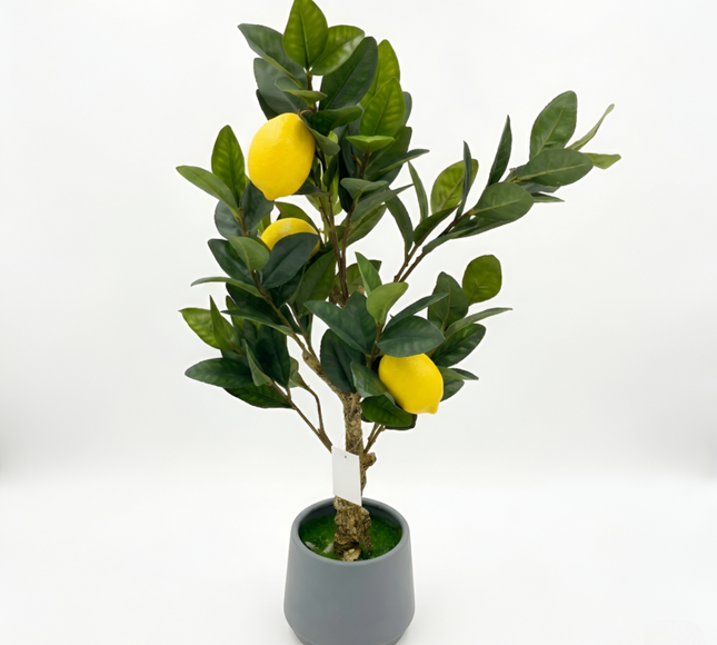 Artificial Decorative Lemon Potted Plant