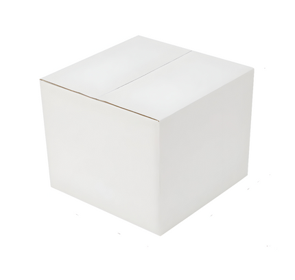 Cartone Box White Plane 60X30X35Cm