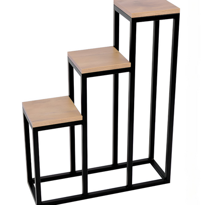 Plant Stand Wooden 3 Shelf