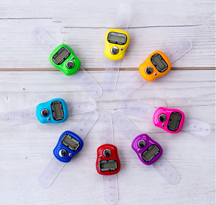 عداد الأصابع الرقمي LCD