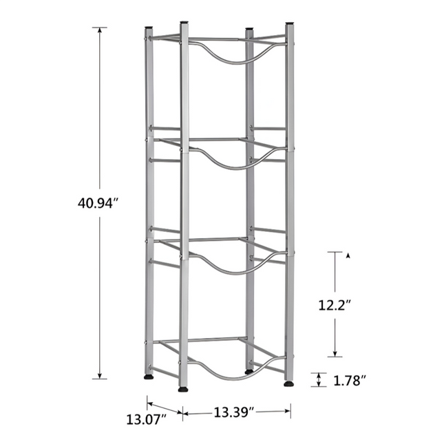 Water Bottle Rack 4 Layer