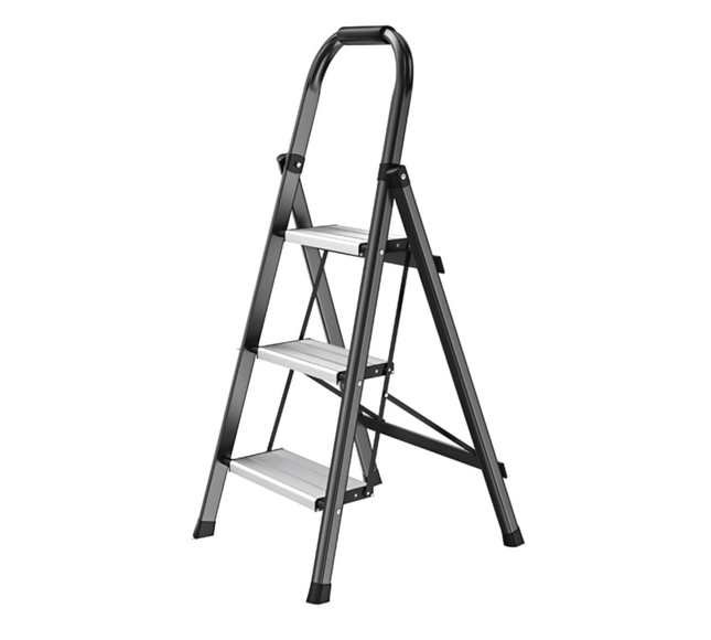 Household Ladder Aluminum Folding 3Step Ladder