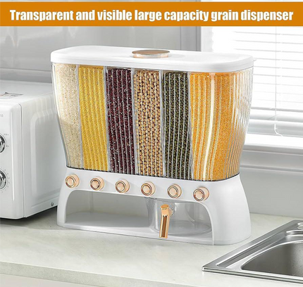 موزع حبوب بستة شبكات