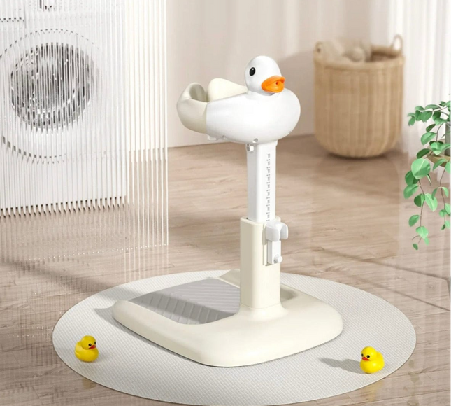 Foldable Baby Standing Bath tub adjustable height
