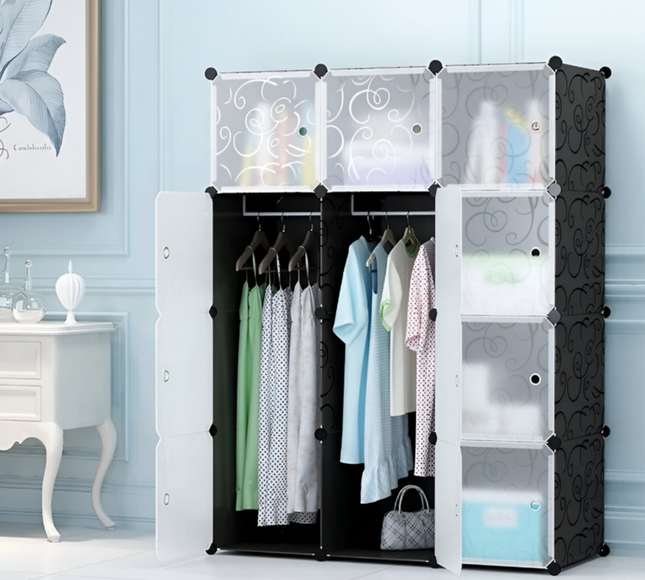 Diy Hanging Wardrobe 12 Door