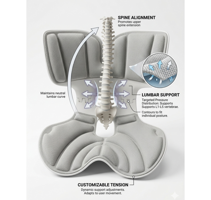 Chair Back Support Cushion