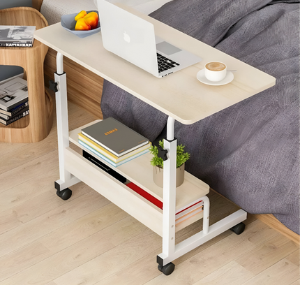 Laptop Stand Wooden Adjustable Shelve