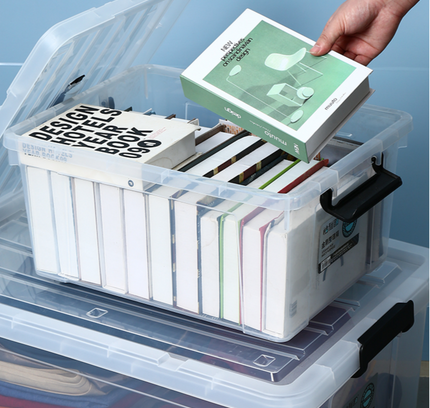 Plastic Transparent Storage Box 12 Liter