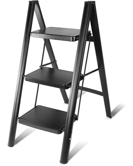 Foldable Iron Ladder 3 Step
