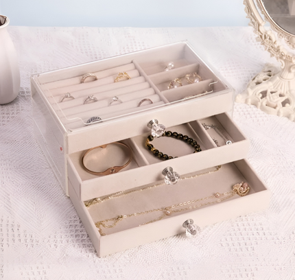 Multilayer Jewelry Organizer Box