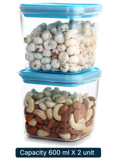 صندوق تخزين الحاويات مجموعة من قطعتين