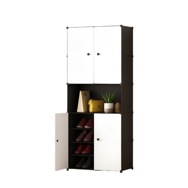 Shoe Rack with Wardrobe