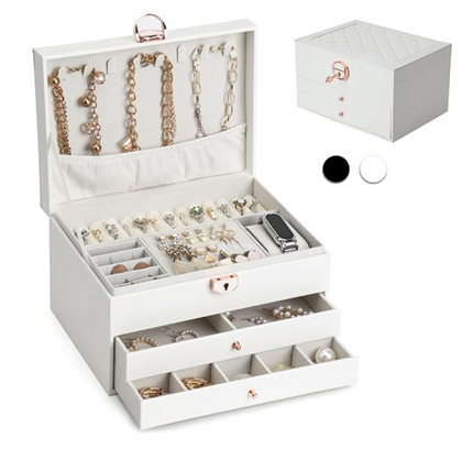Jewelry Storage Box Three Layer