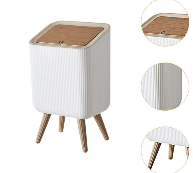 غطاء سلة المهملات