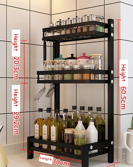 Kitchen Spice Rack 3 Tier