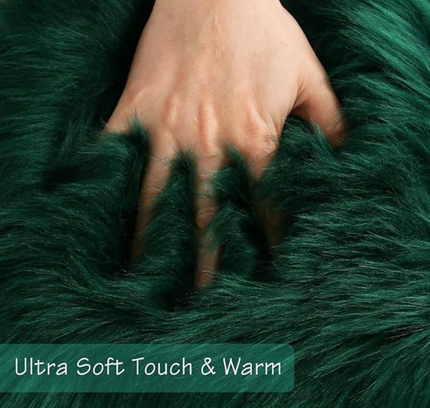 Fluffy Round Rug Floor Carpet