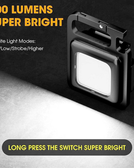 Mini Rechargeable Led Light with Key Chain