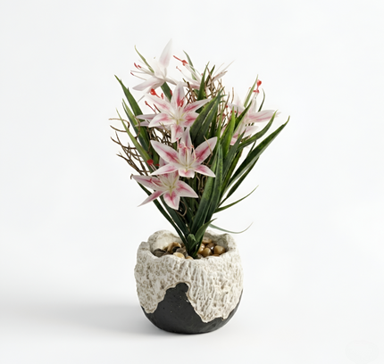 Artificial Natural Folwer Pot