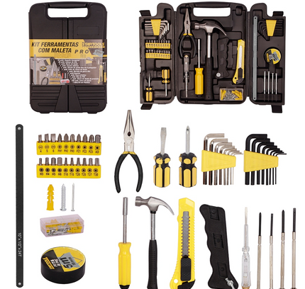 Multifunctional Tool Kit with Case 200 pcs