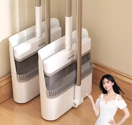 Portable Broom & Dustpan