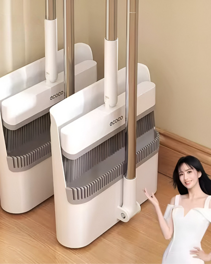 Portable Broom & Dustpan