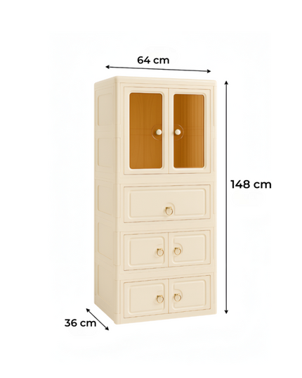 خزانة تخزين قابلة للطي للأطفال