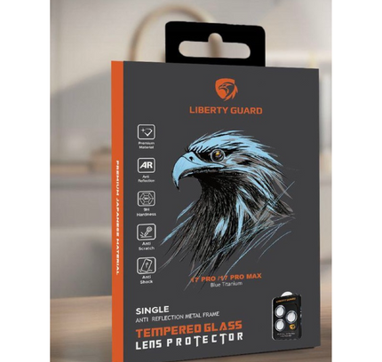 Camera Lens Protector Silver Titanium 17 Pro / 17pro Max